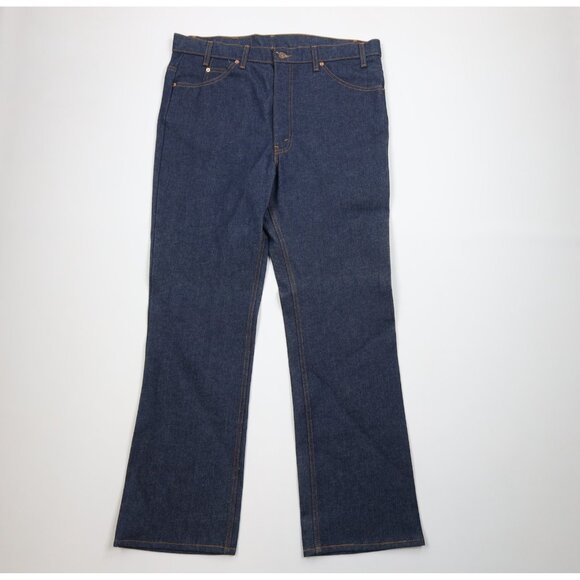 Deadstock Vintage 90s Levis 517 Orange Tab Mens 40x32 Flared Bootcut Jeans USA - Picture 1 of 14